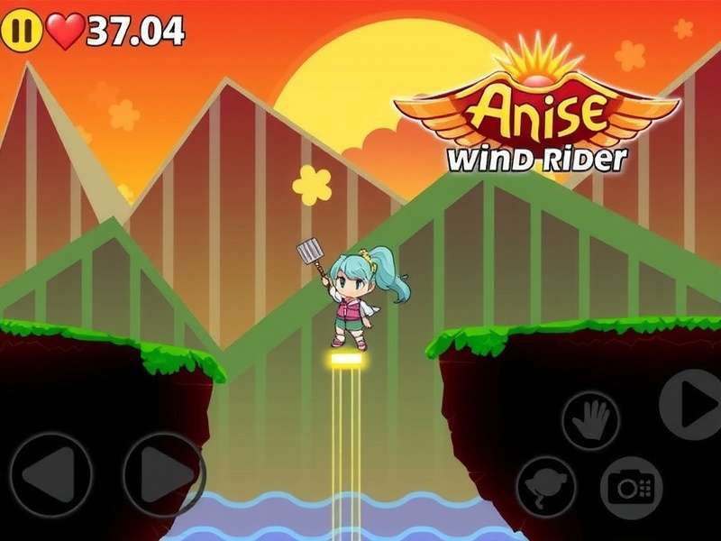 Anise Wind Rider Game Screenshot